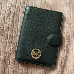 Leather Michael Kors Passport Case